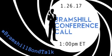 Bramshill Bond Talk January 26 2017 at 1pm